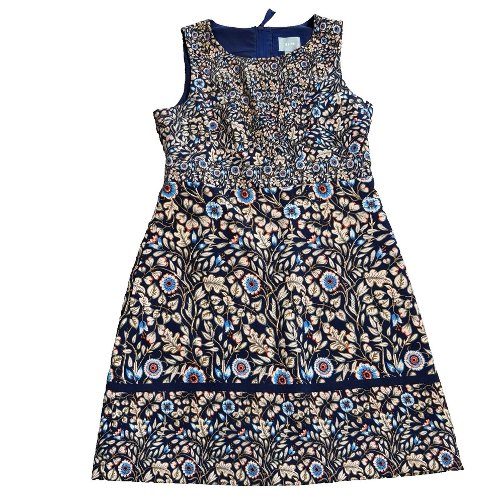 Maeve by Anthropology Womens 8 Sleeveless Floral Dress